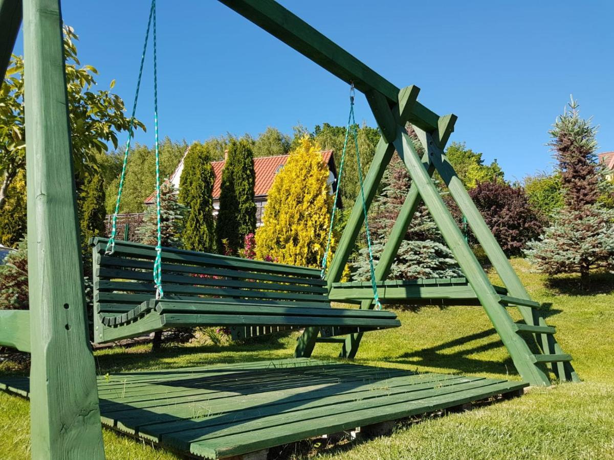 Willa Na Wzgorzu Rusinowo  Kültér fotó